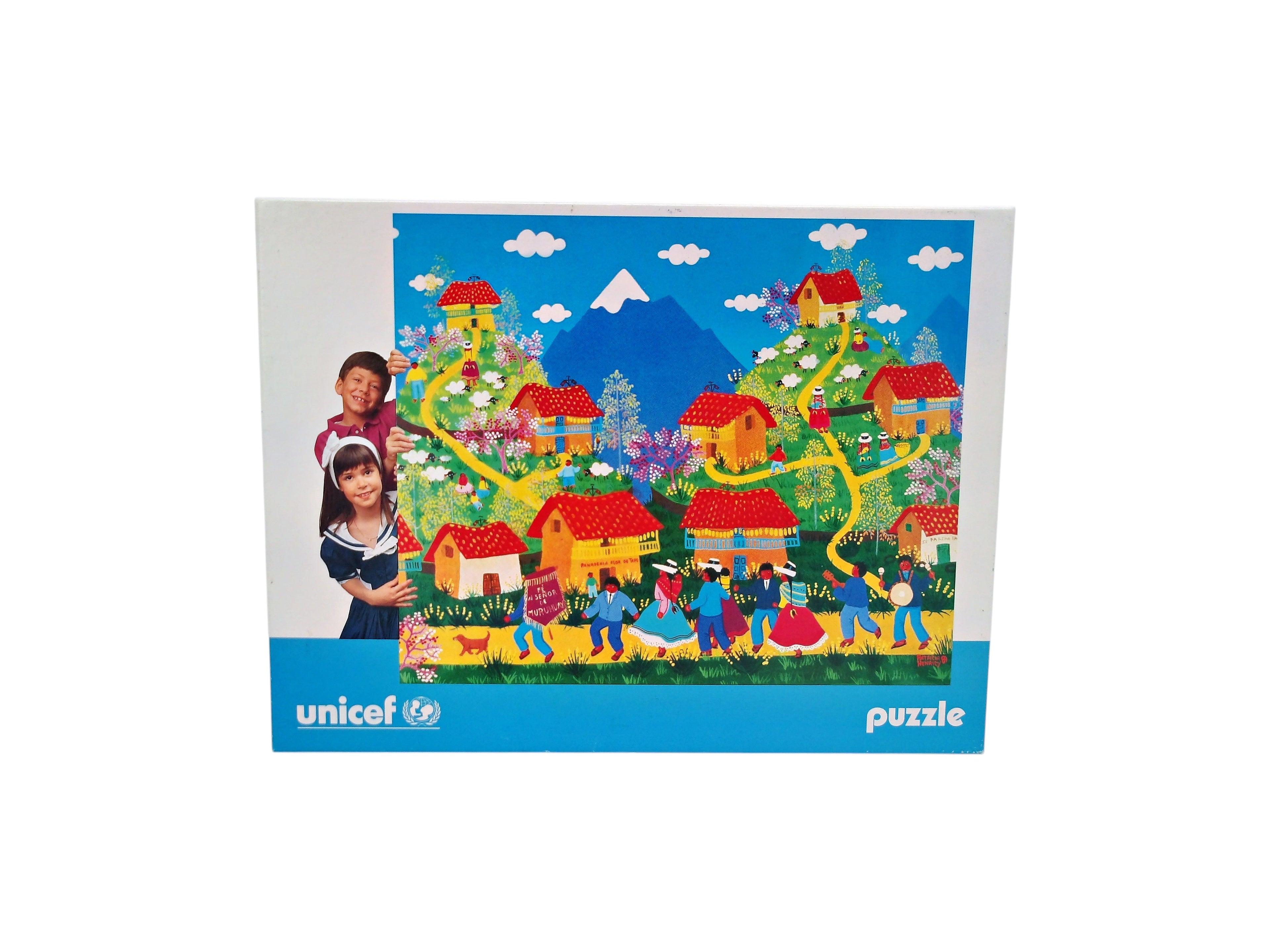 Puzzle - Village Amérique du Sud - 200 pièces