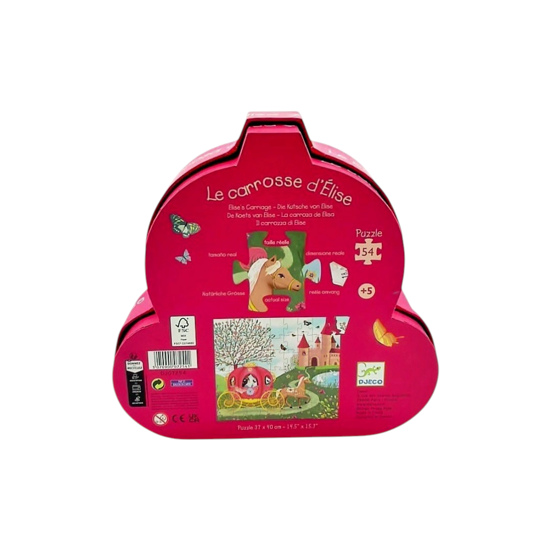 Puzzle silhouette - Le carrosse d&