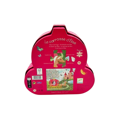 Puzzle silhouette - Le carrosse d&