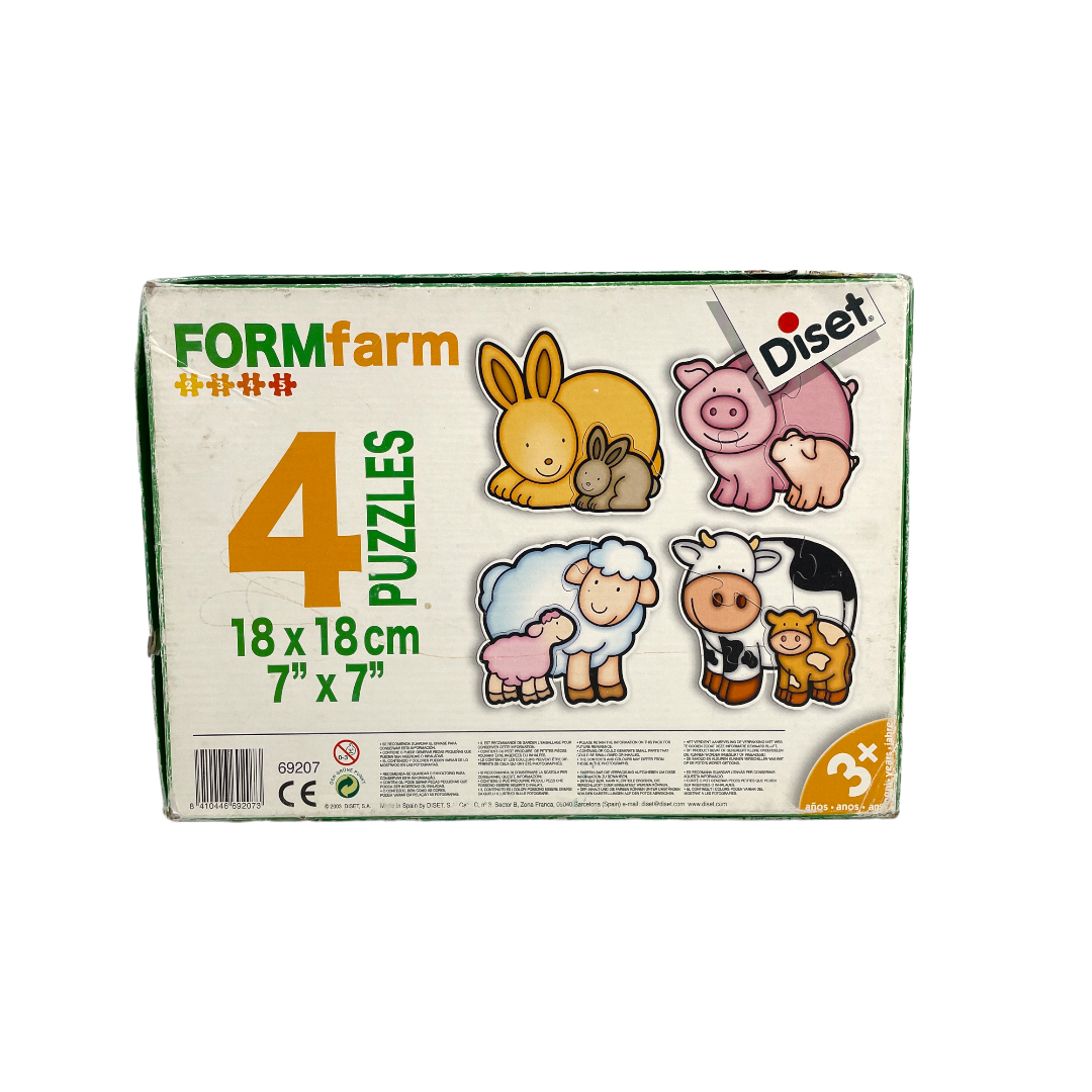 Puzzles - Formfarm - 4x7 pièces- Édition 2003
