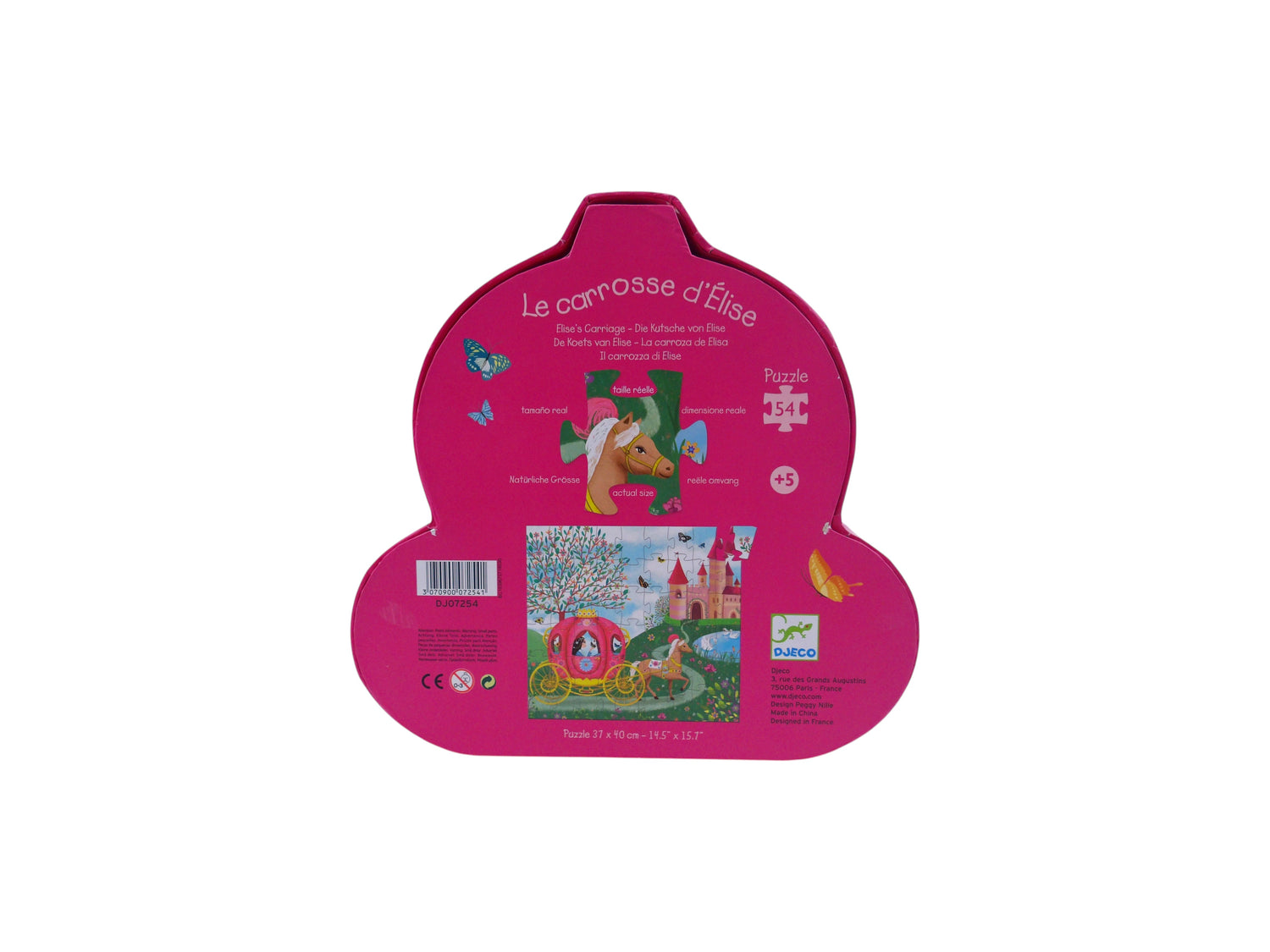 Puzzle silhouette - Le carrosse d&