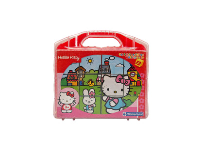 Valisette cubes puzzles - Cubes Hello Kitty 12 cubes- Édition 2009