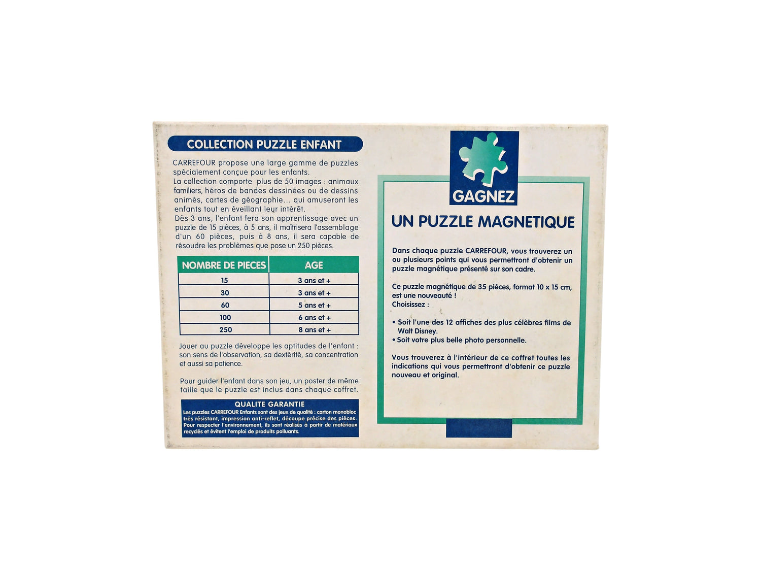 Puzzle - Planisphère - 250 pièces