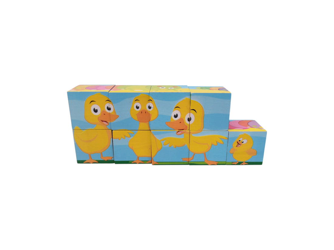 Puzzle - Cubes - Animaux