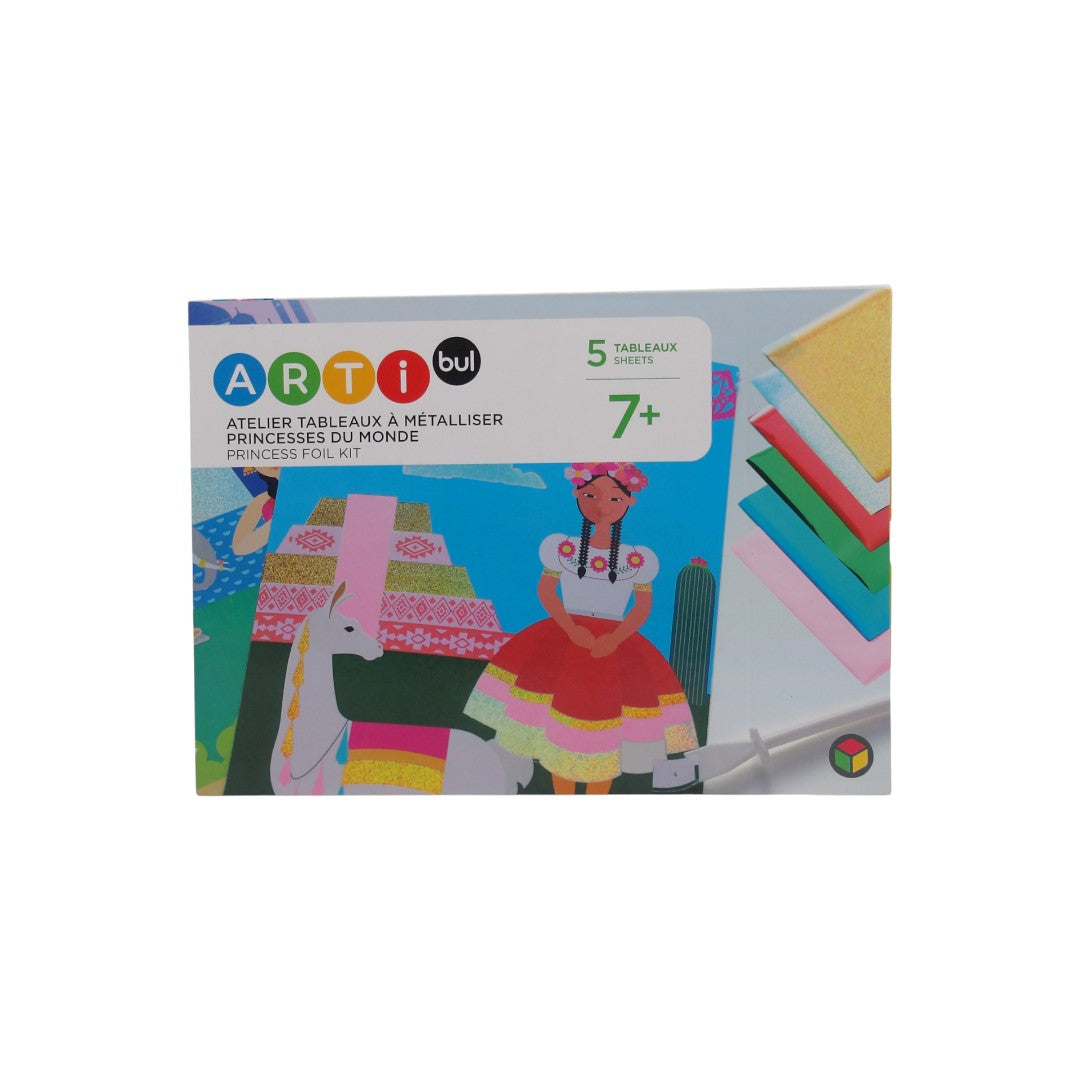 Artibul - Atelier tableaux à métalliser - Princesses du monde