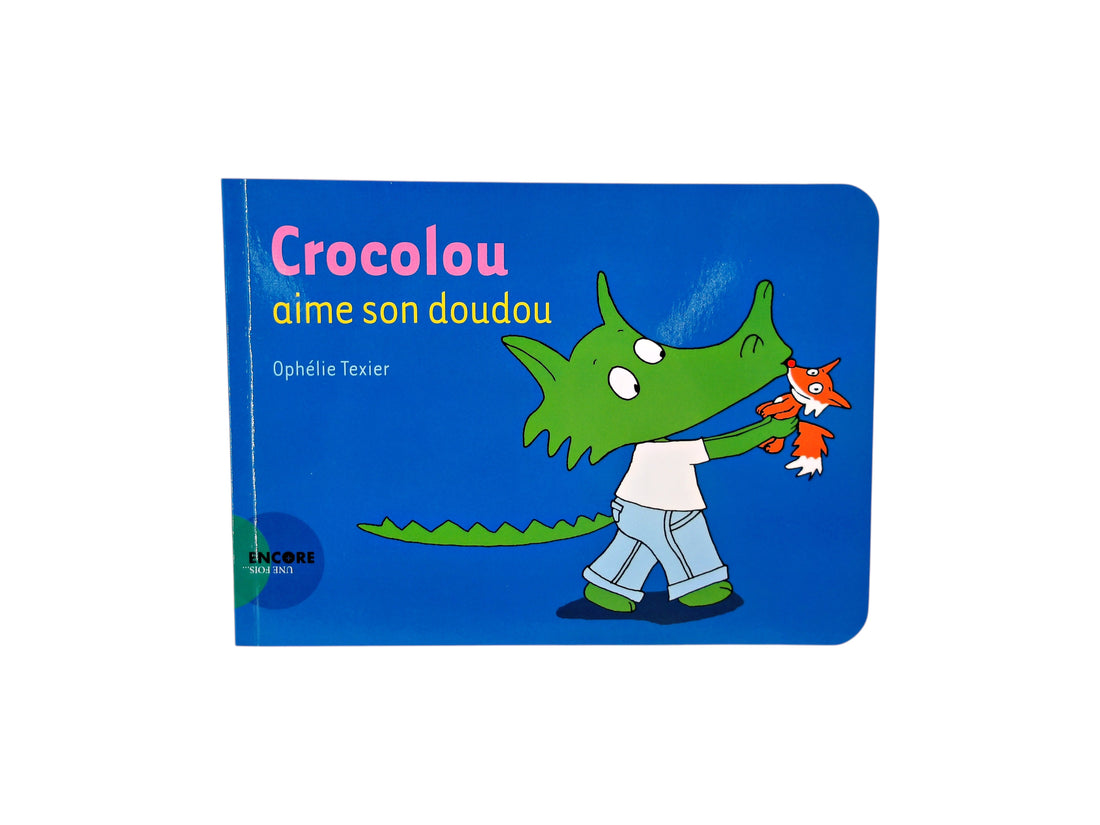 Crocolou aime son doudou 