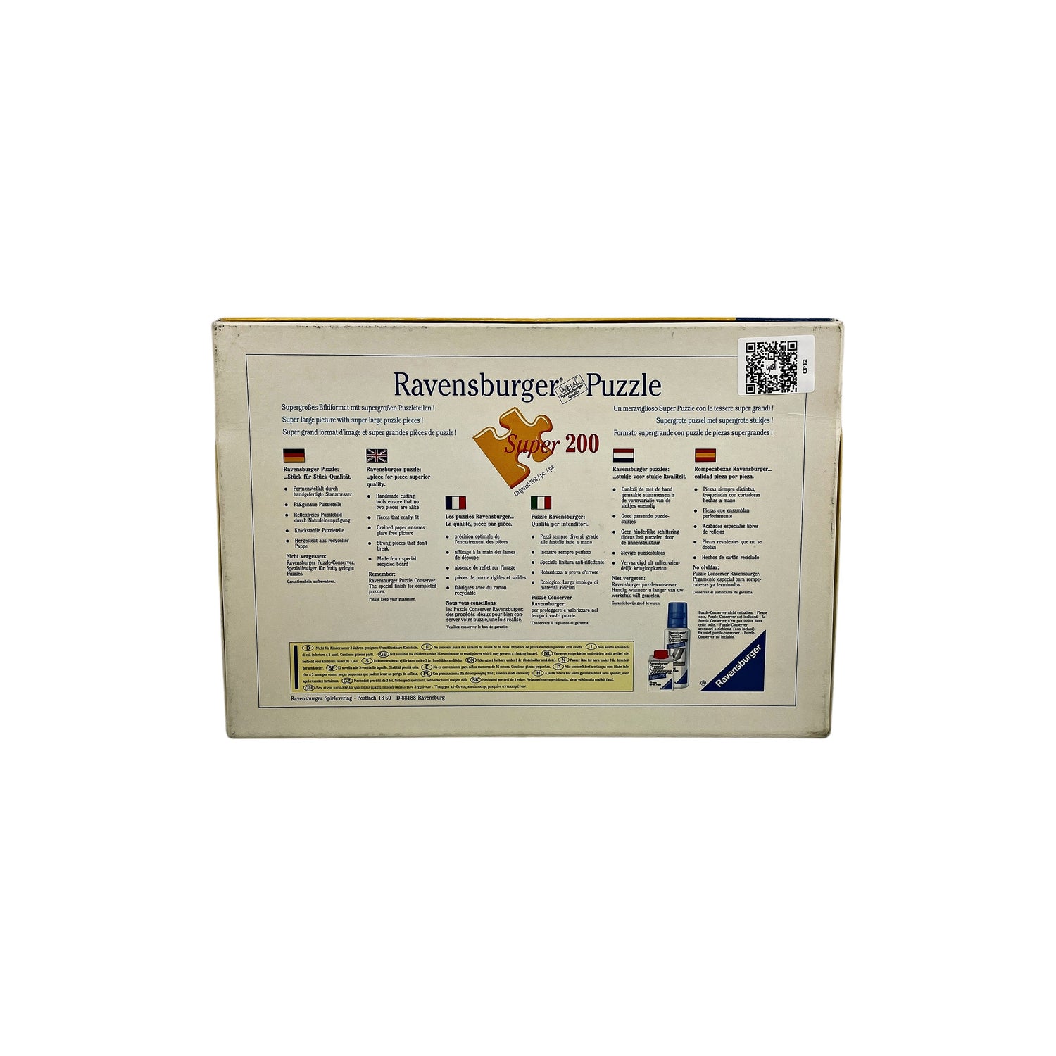 Puzzle Disney - Pinocchio  - 200 pièces- Édition 1998