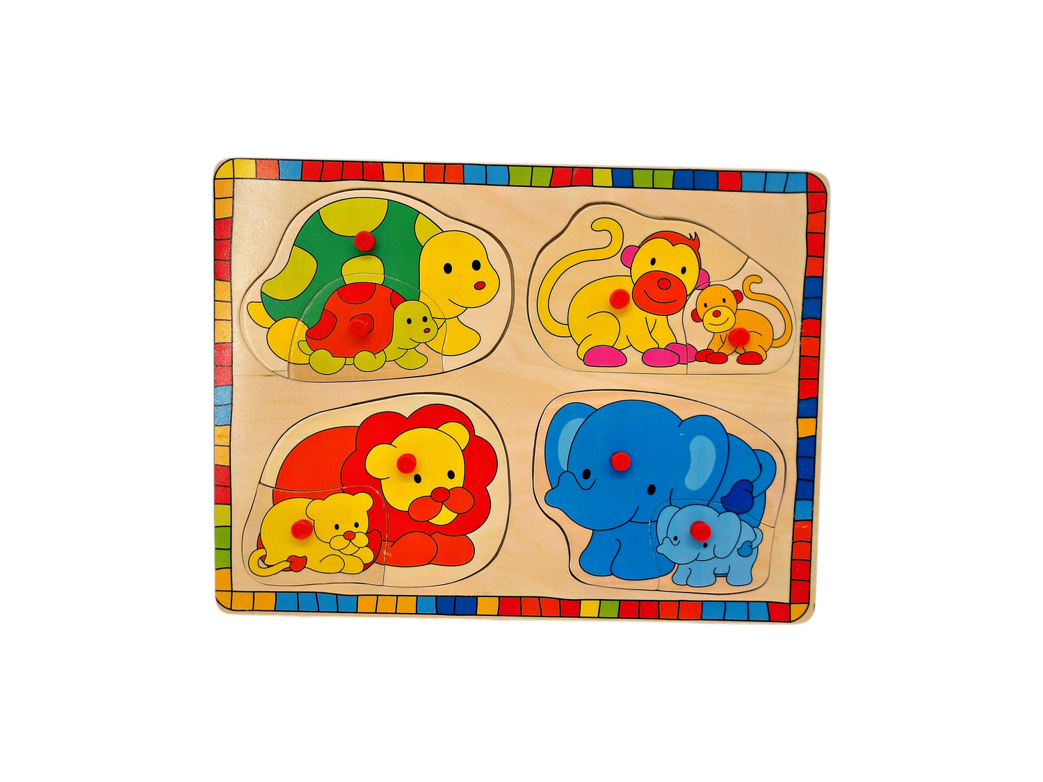 Puzzle encastrable - La savane - 8 pièces