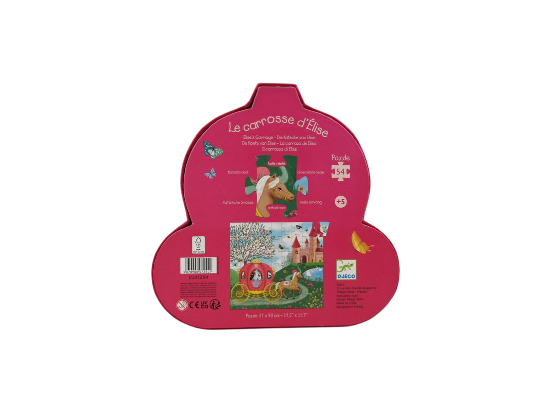 Puzzle silhouette - Le carrosse d&