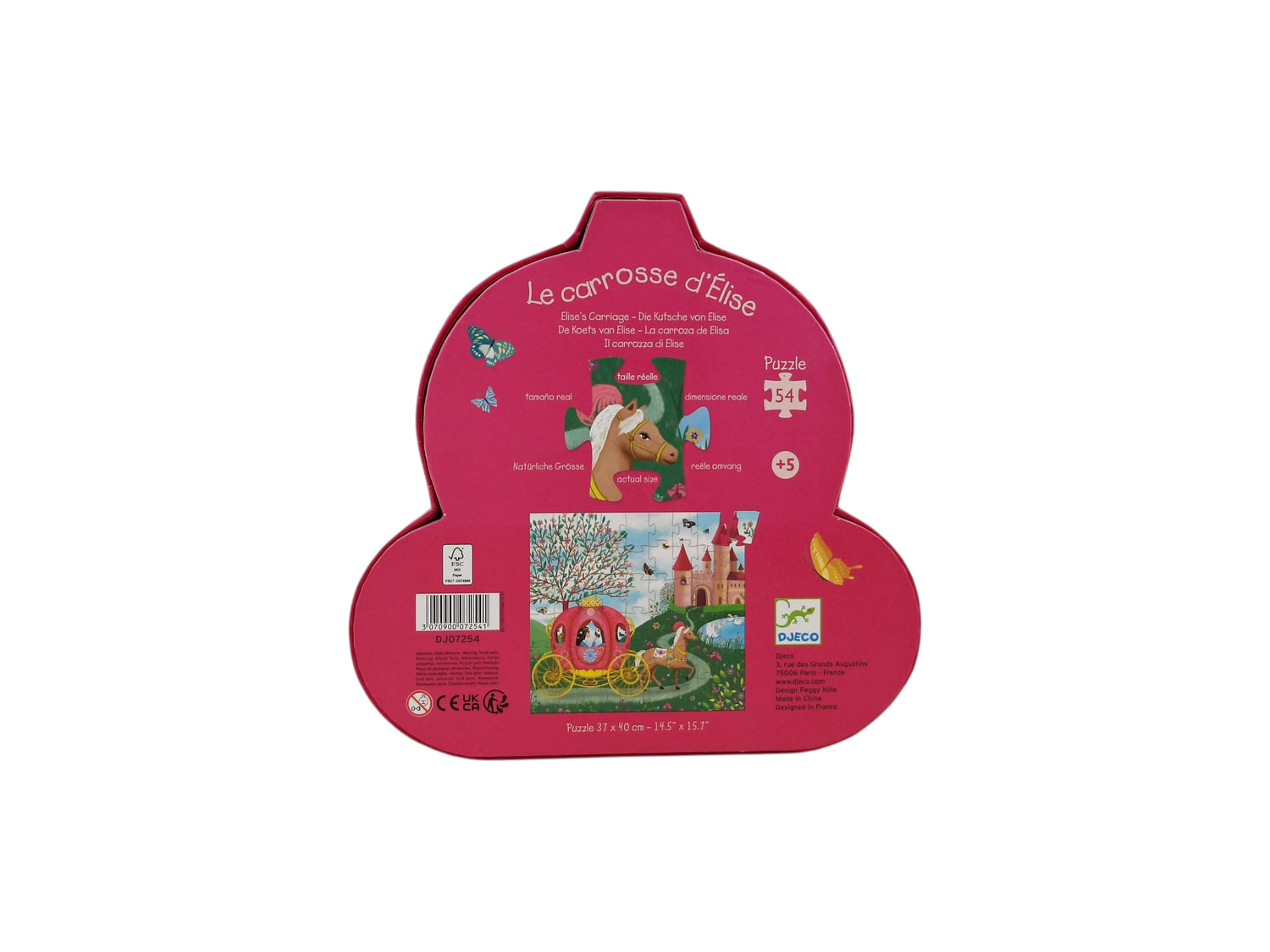 Puzzle silhouette - Le carrosse d&