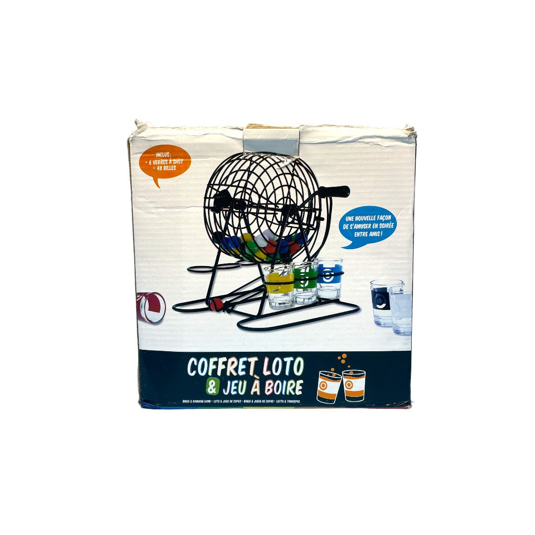 Coffret loto et jeu à boire