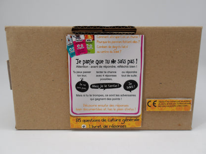 Je parie que tu ne sais pas !
