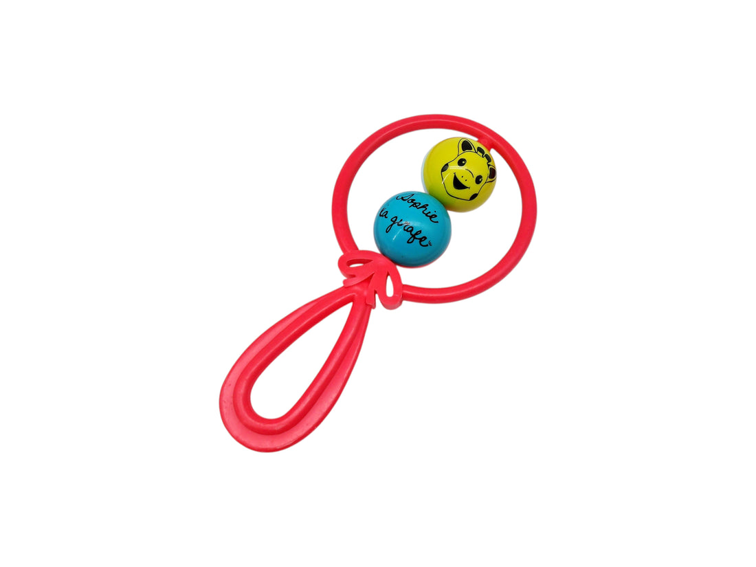 Hochet - Sophie la girafe.- 2 boules