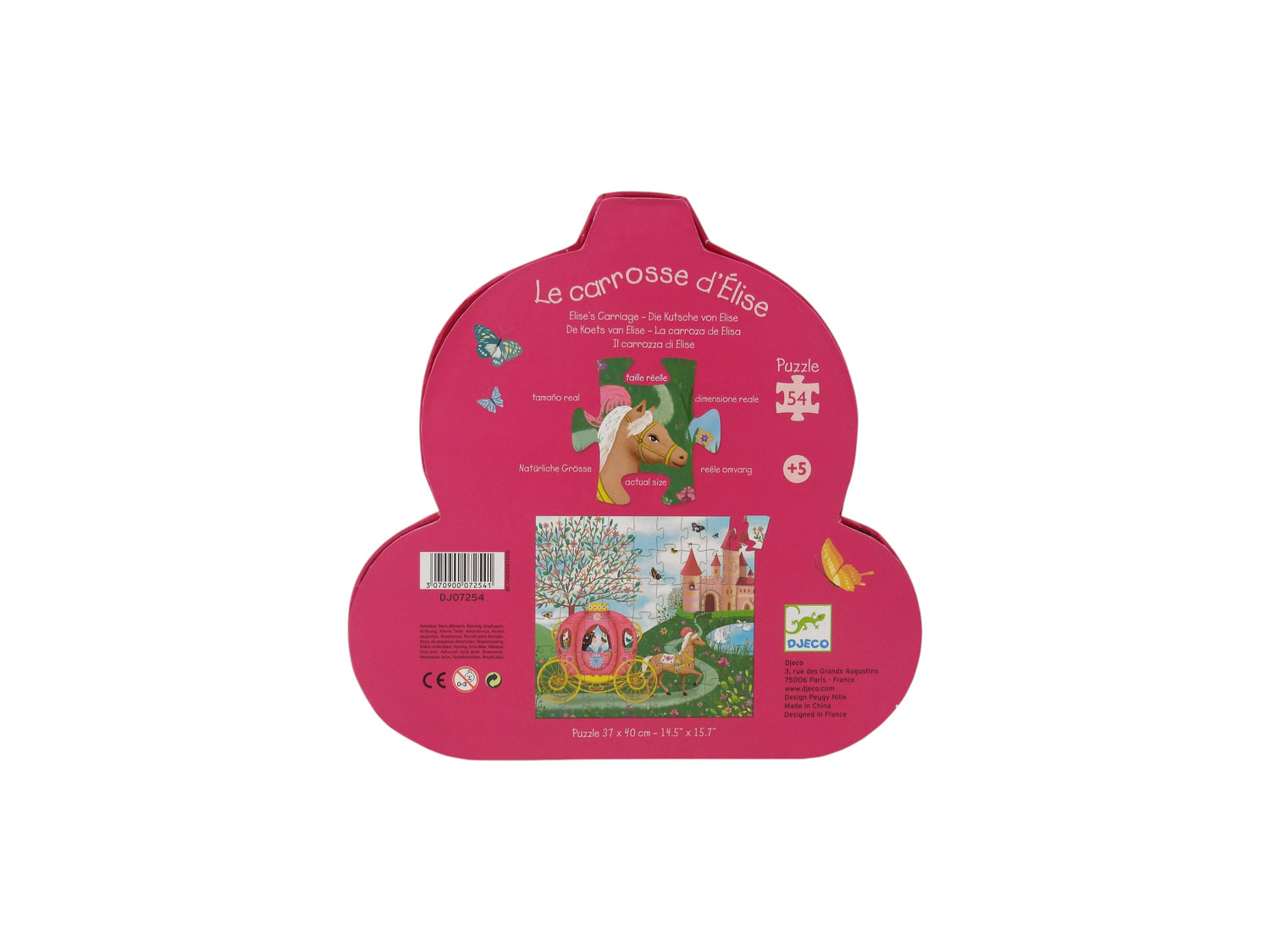 Puzzle silhouette - Le carrosse d&
