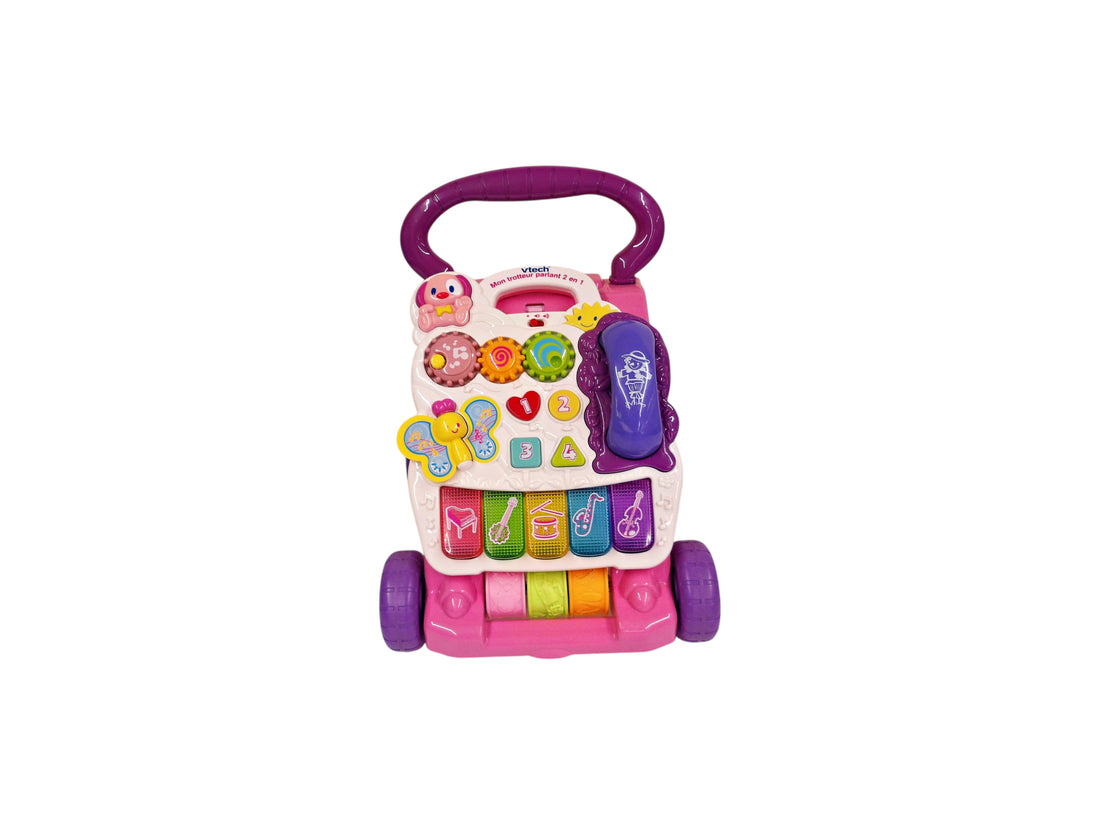 Super trotteur parlant 2 en 1