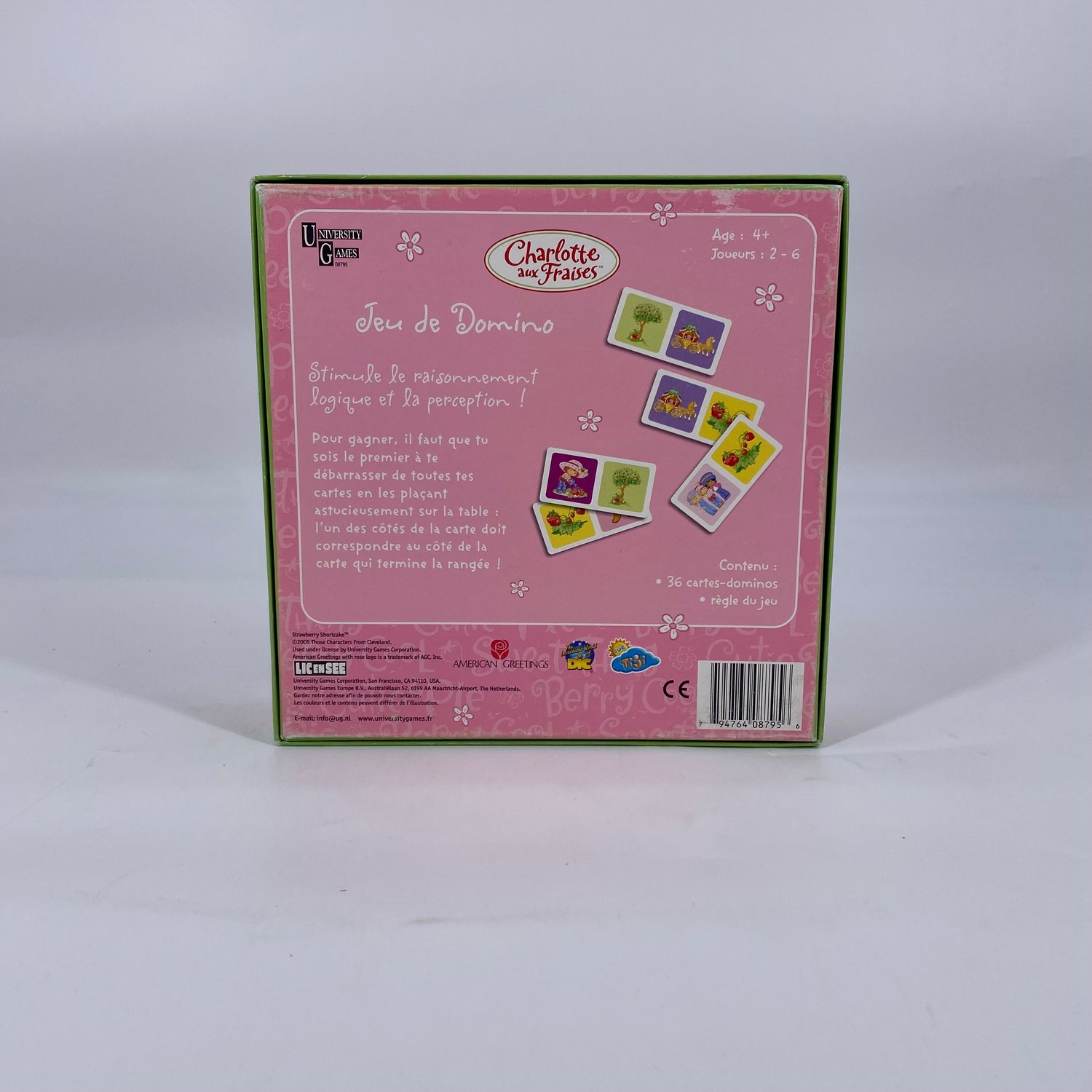 Charlotte aux fraises - Jeu de domino- Édition 2005