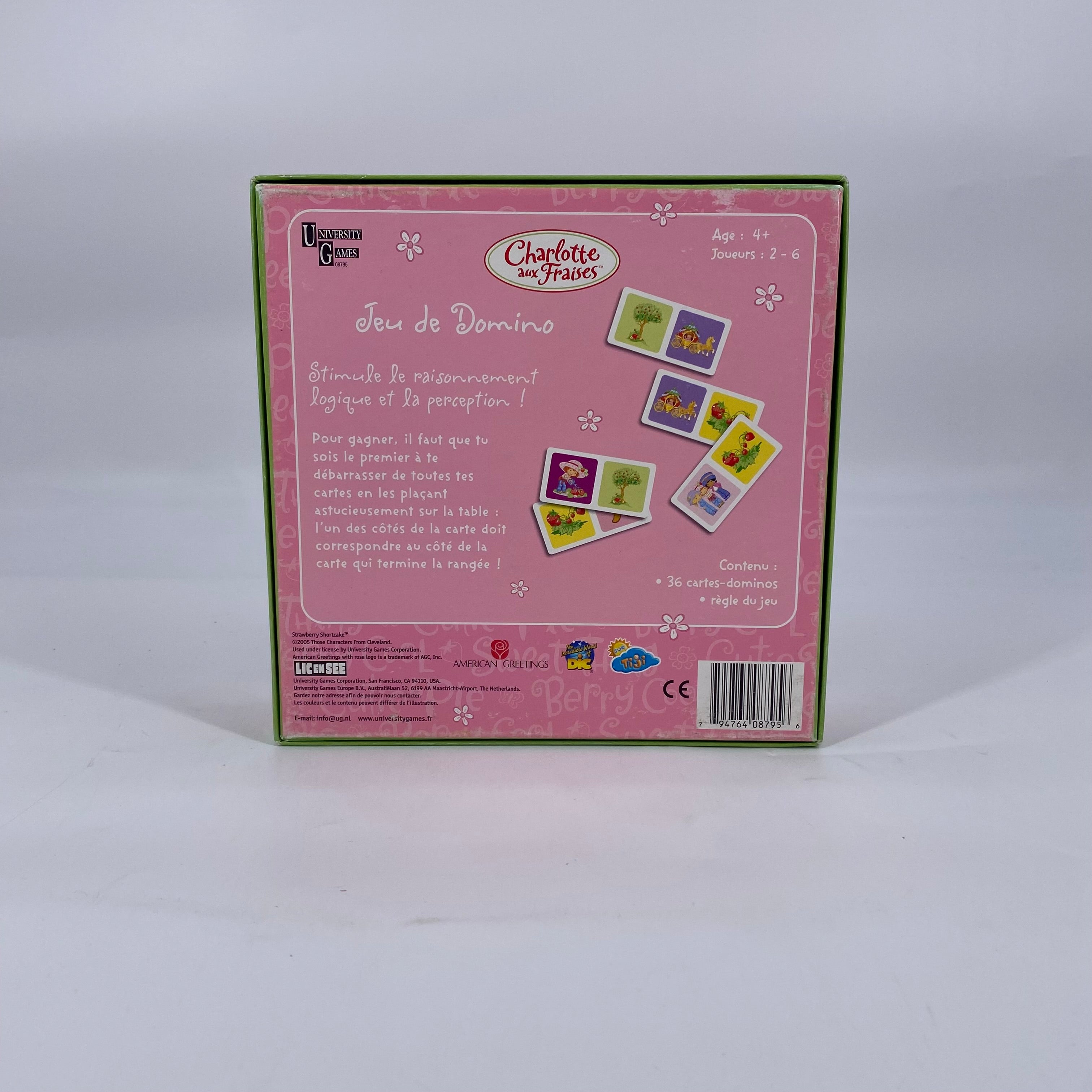 Charlotte aux fraises - Jeu de domino- Édition 2005