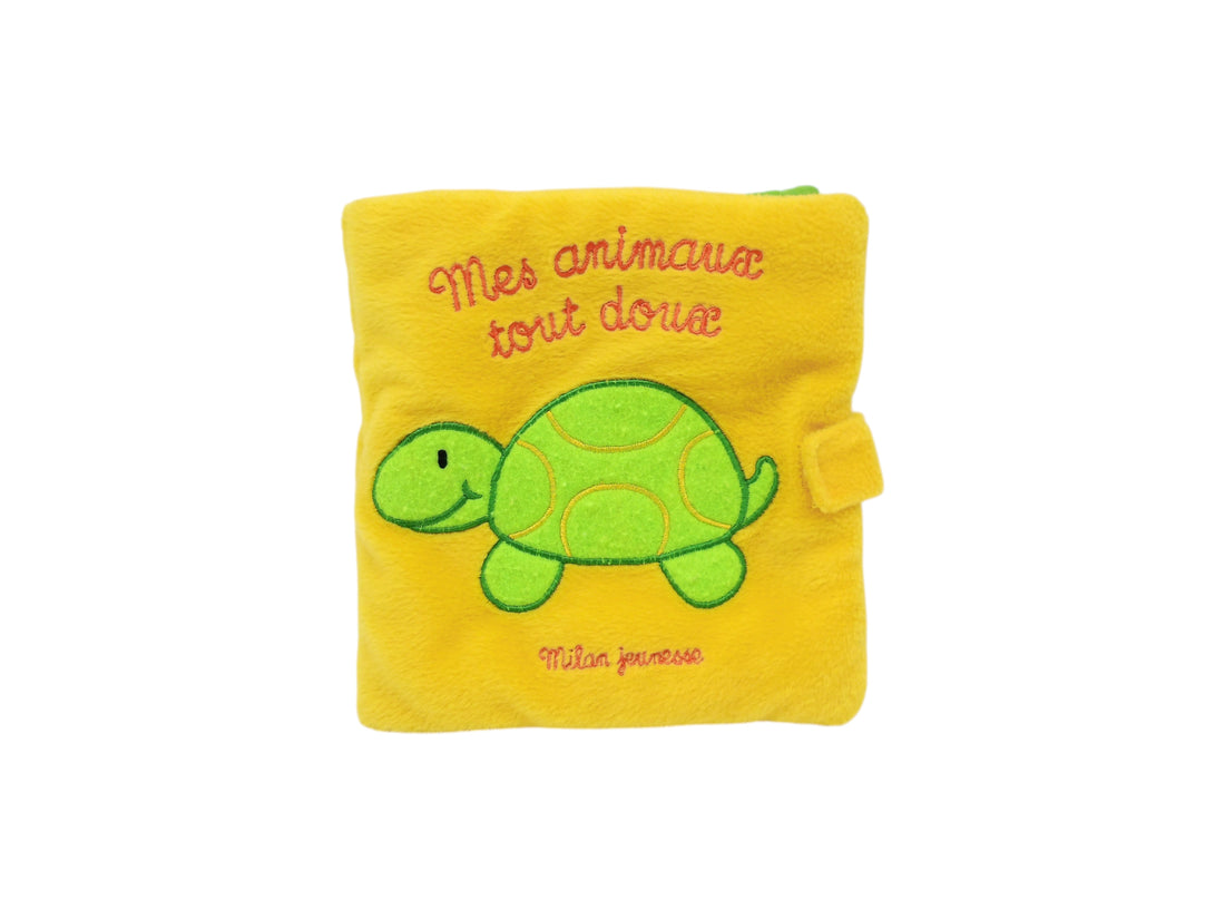 Livre tissu - Mes animaux tout doux 