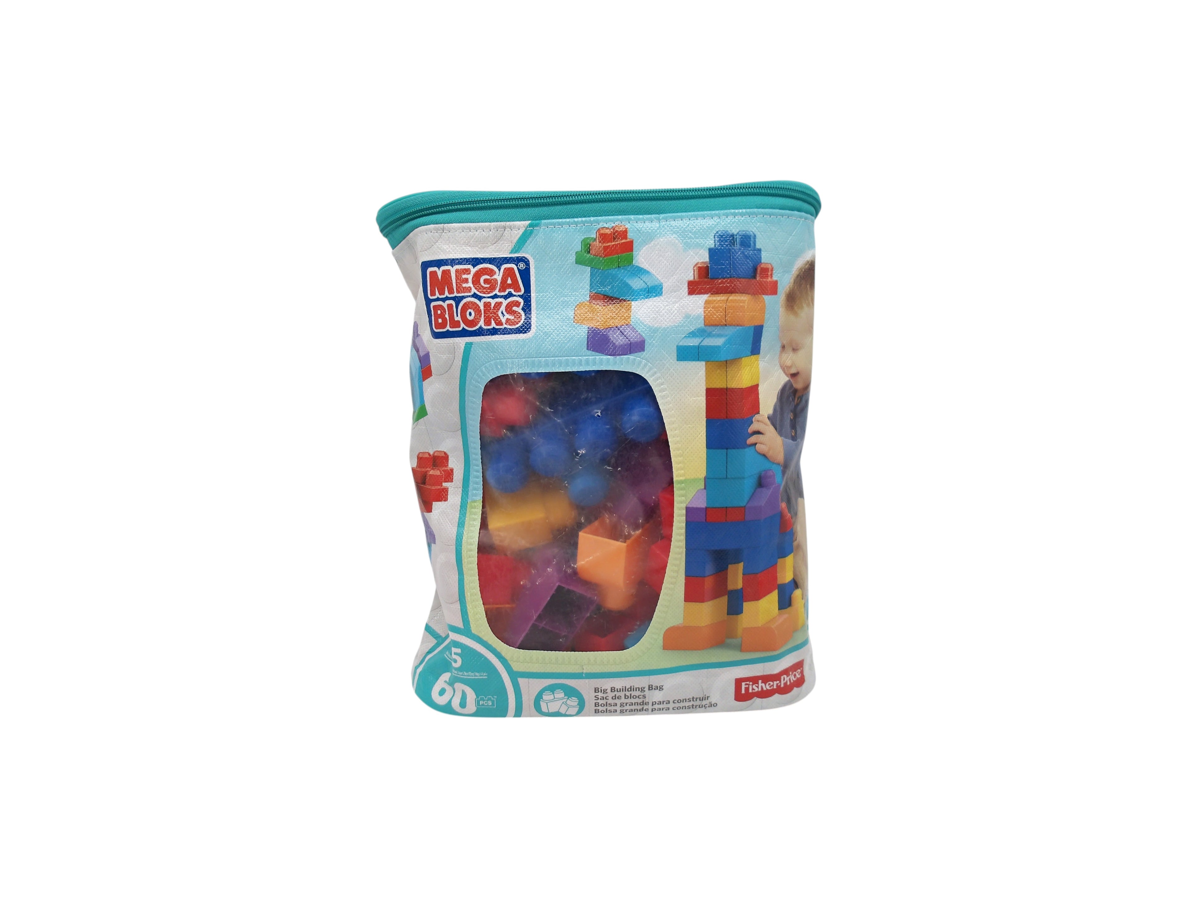 Mega Bloks - Sac Medium Classique 60 briques - Briques de construction