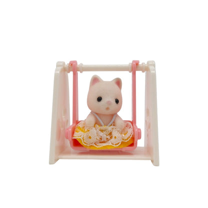Sylvanian Families - Valisette bébé chat et balançoire - 5201