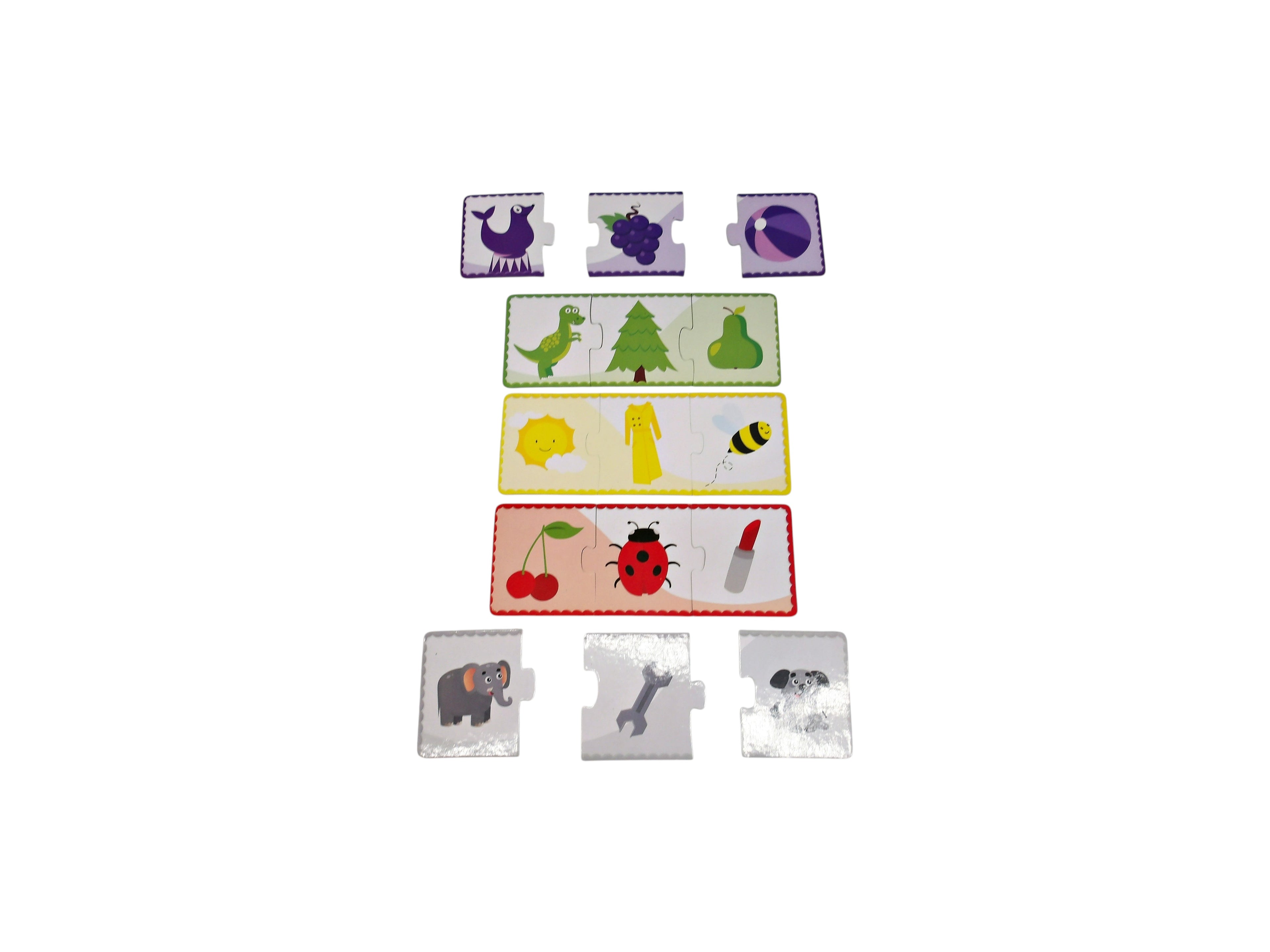 Boîte de jeux - Les puzzles - Les couleurs