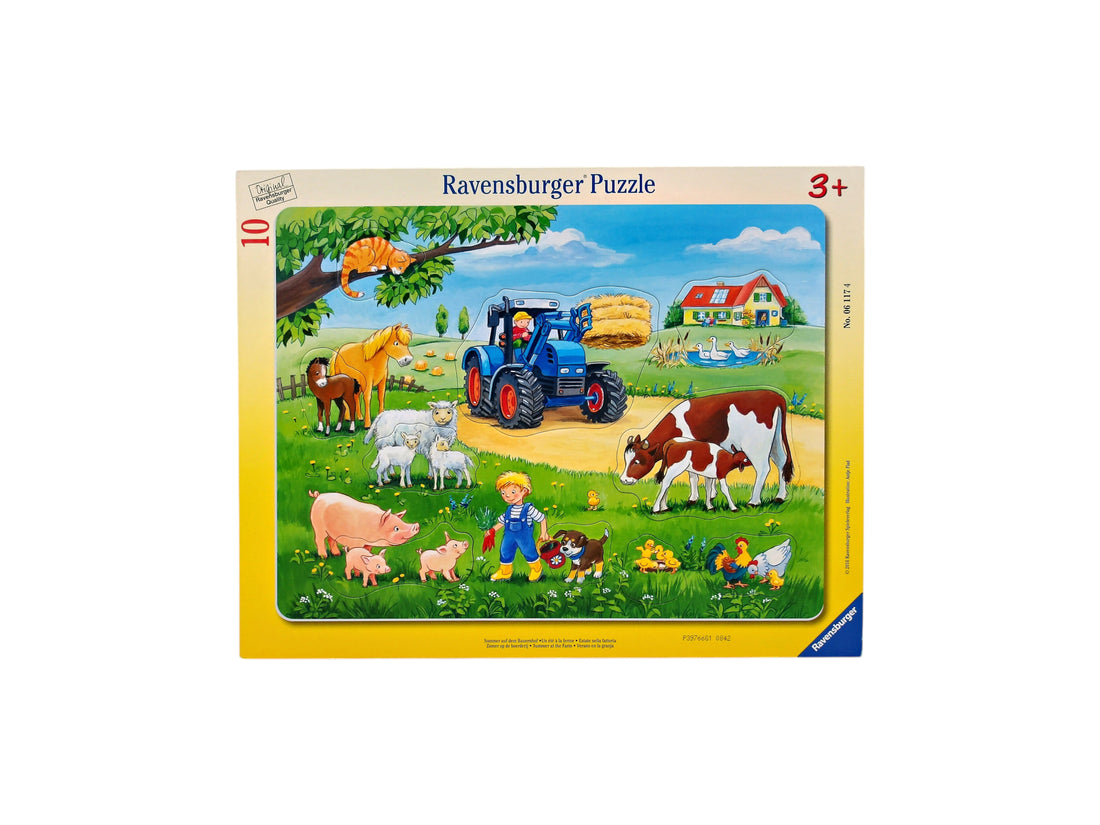 Puzzle cadre - Un été à la ferme - 10 pièces- Édition 2016