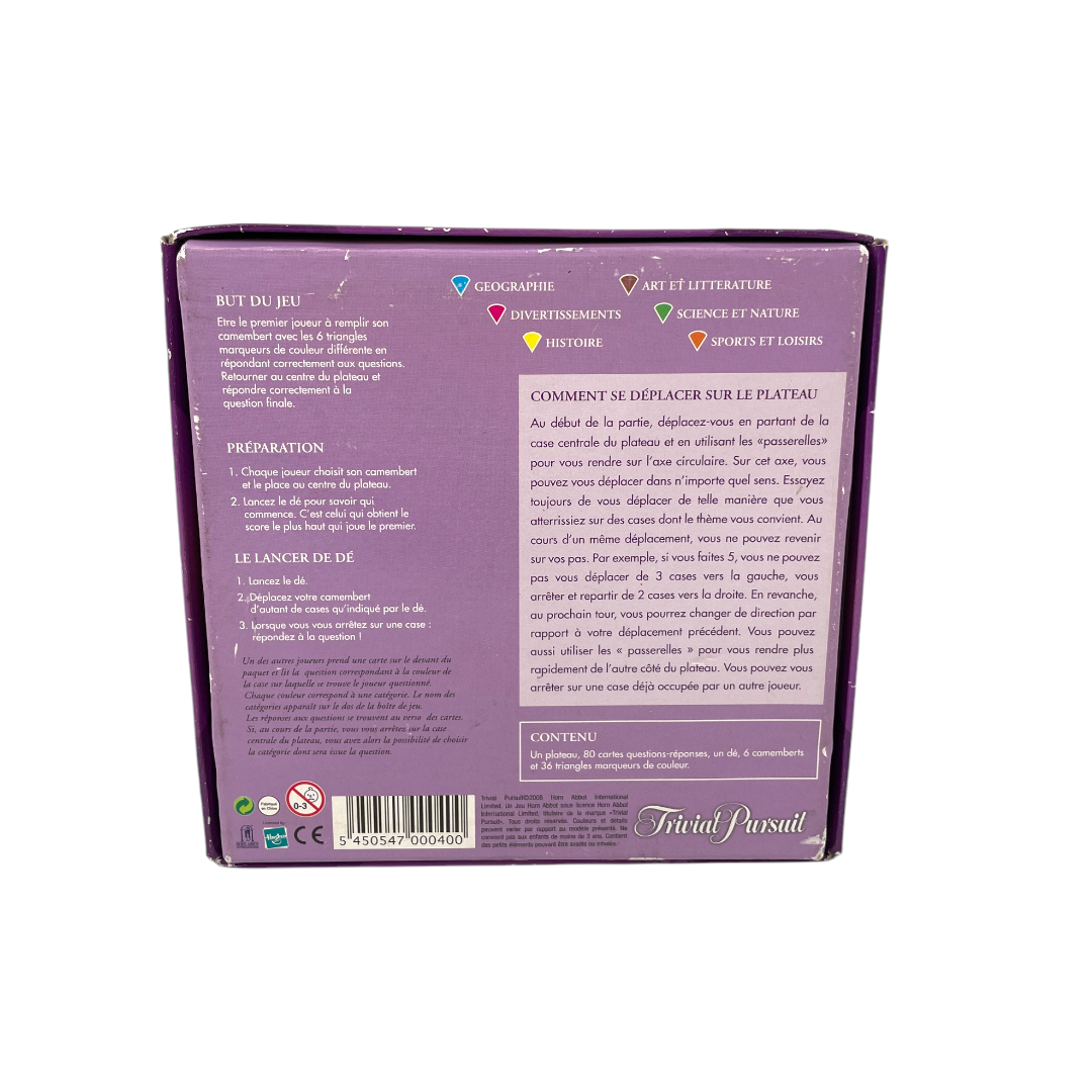 Trivial Pursuit - Genus du XXIème siècle- Édition 2001