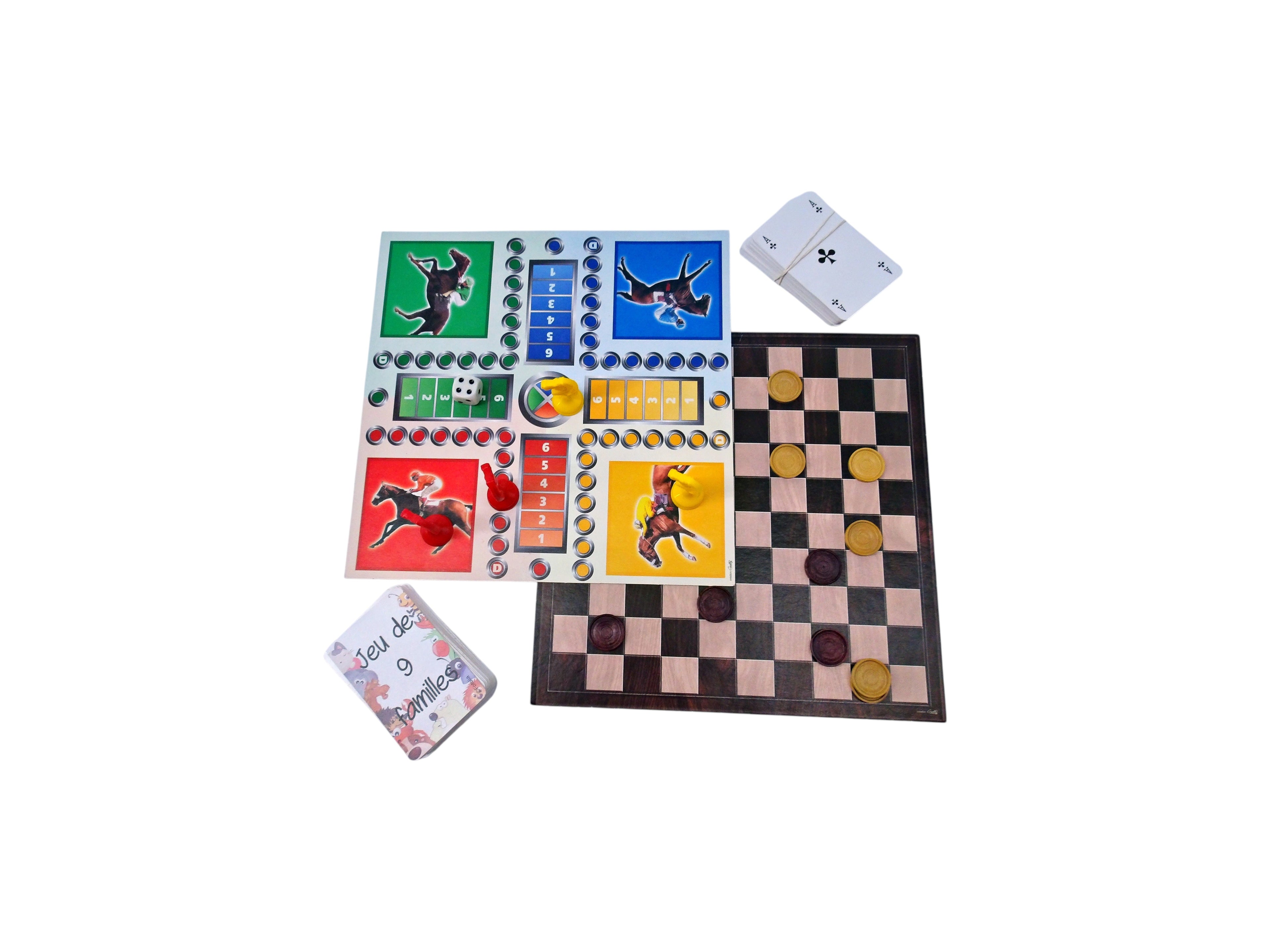 Coffret 80 jeux de société 80 