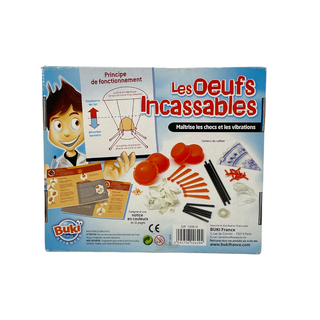 Les oeufs incassables