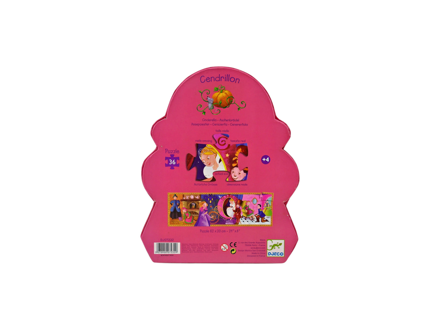 Puzzle - Cendrillon - 36 pièces