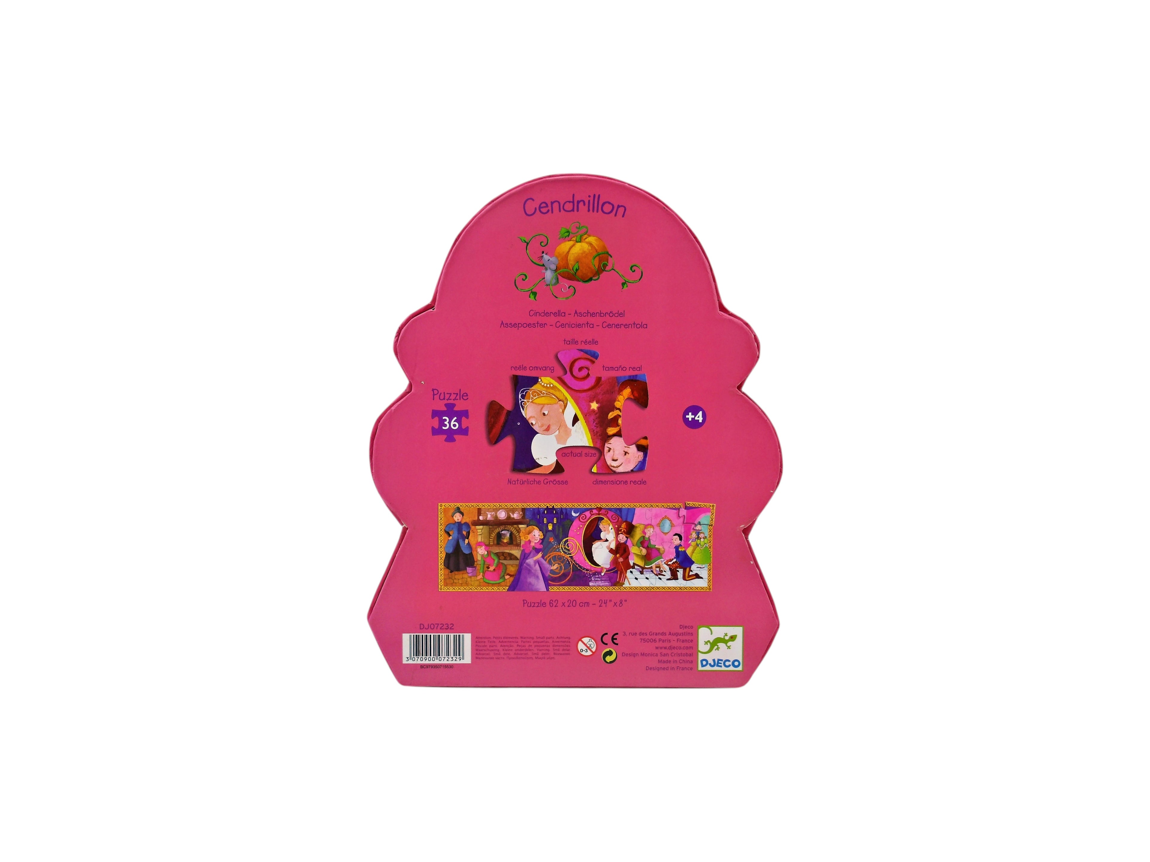 Puzzle - Cendrillon - 36 pièces