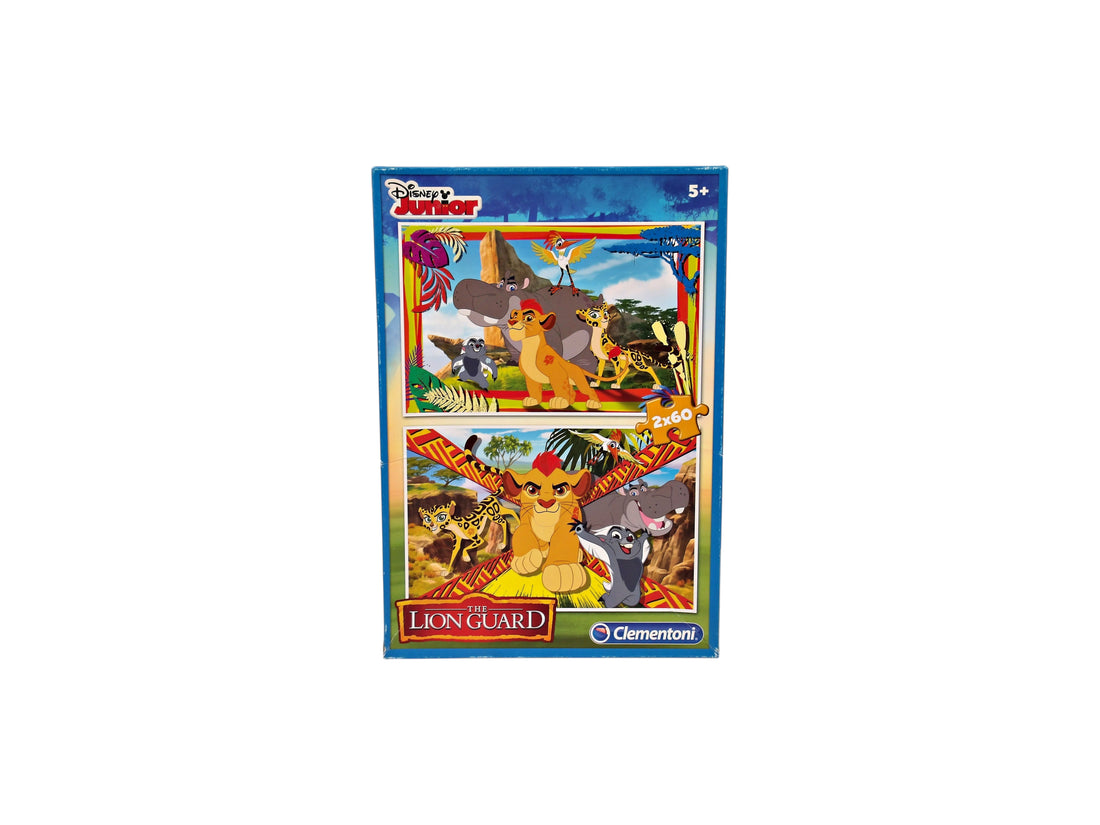 Puzzle - La Garde du Roi Lion - 2x60 pièces