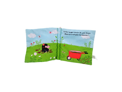 Livre tissu - Où est ta maman, petit lapin ?