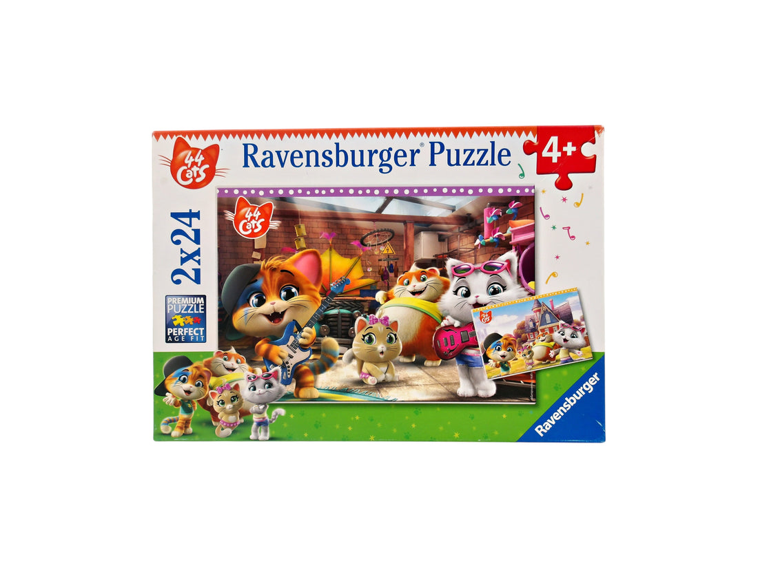 Puzzle - 44 Cats - 2x24 pièces