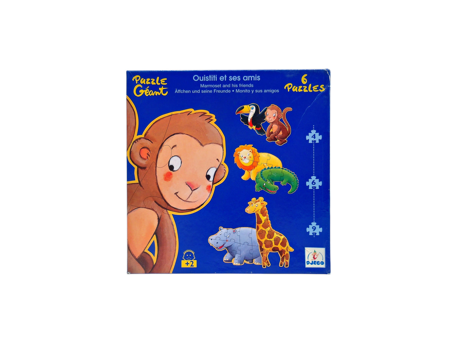 Puzzle géant Ouistiti &amp; ses amis - x6