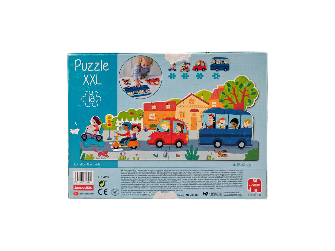 Puzzle XXL - Véhicules - 18 pièces