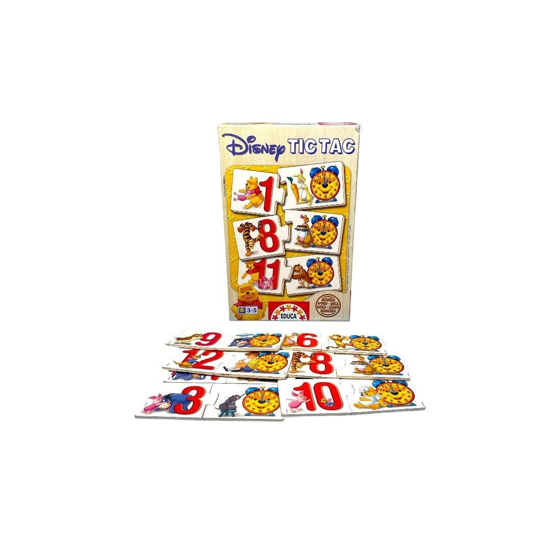 Puzzles heures - Disney Tic tac