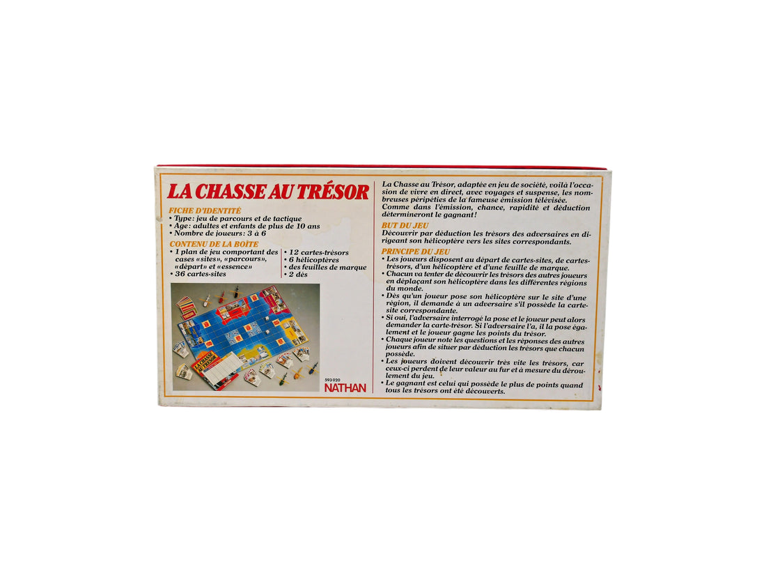 La chasse au trésor- Édition 1982