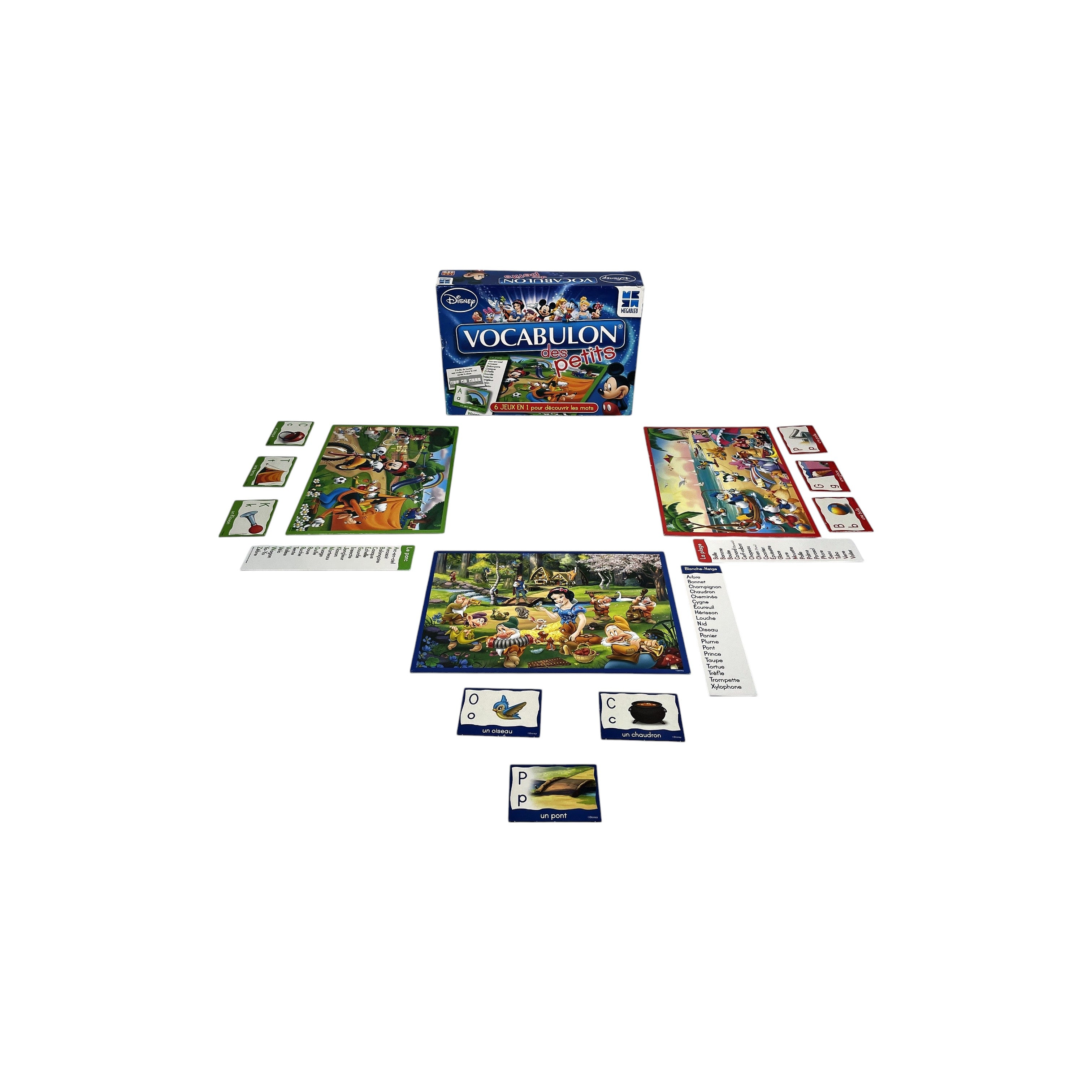 Vocabulon des petits - Disney