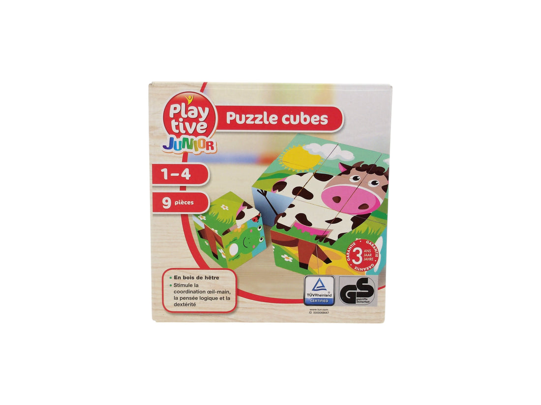 Puzzle - A la Ferme - Cubes