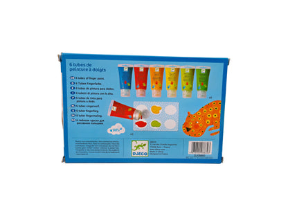 Tubes de peinture à doigts 