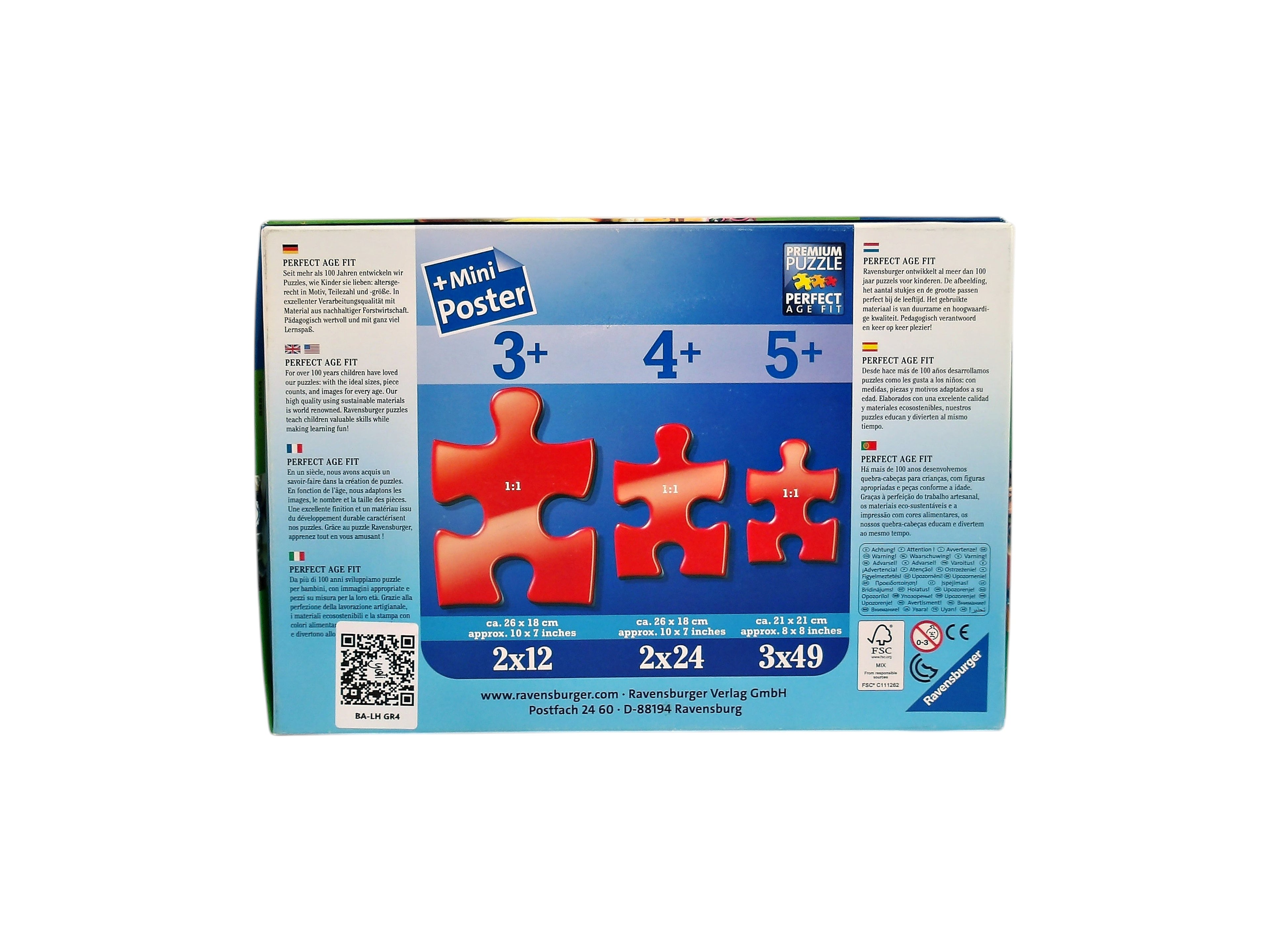 Puzzle - Bienvenue chez les 44 chats - 3x49 pièces- Édition 2019