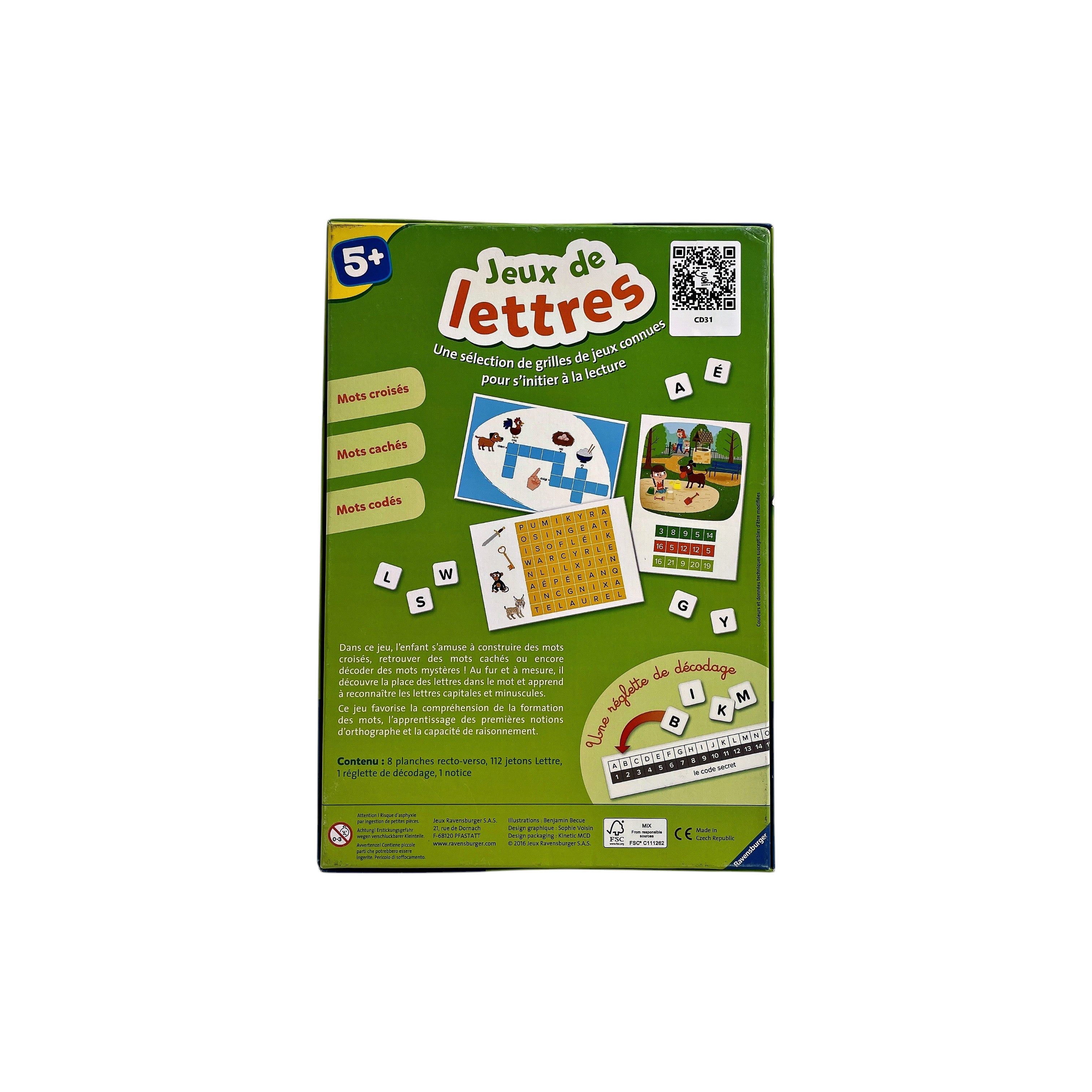 Jeux de lettres- Édition 2016