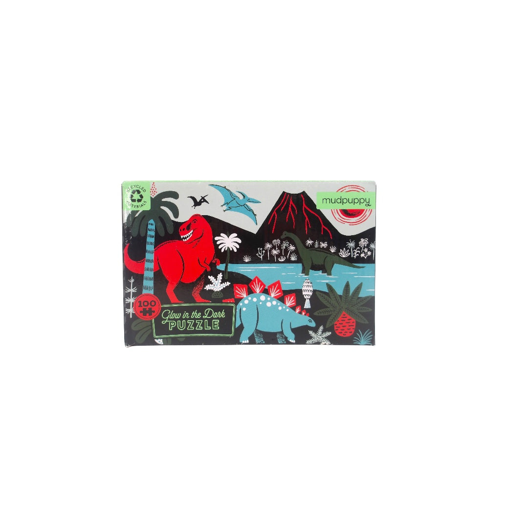 Puzzle phosphorescent - Dinosaures - 100 pièces