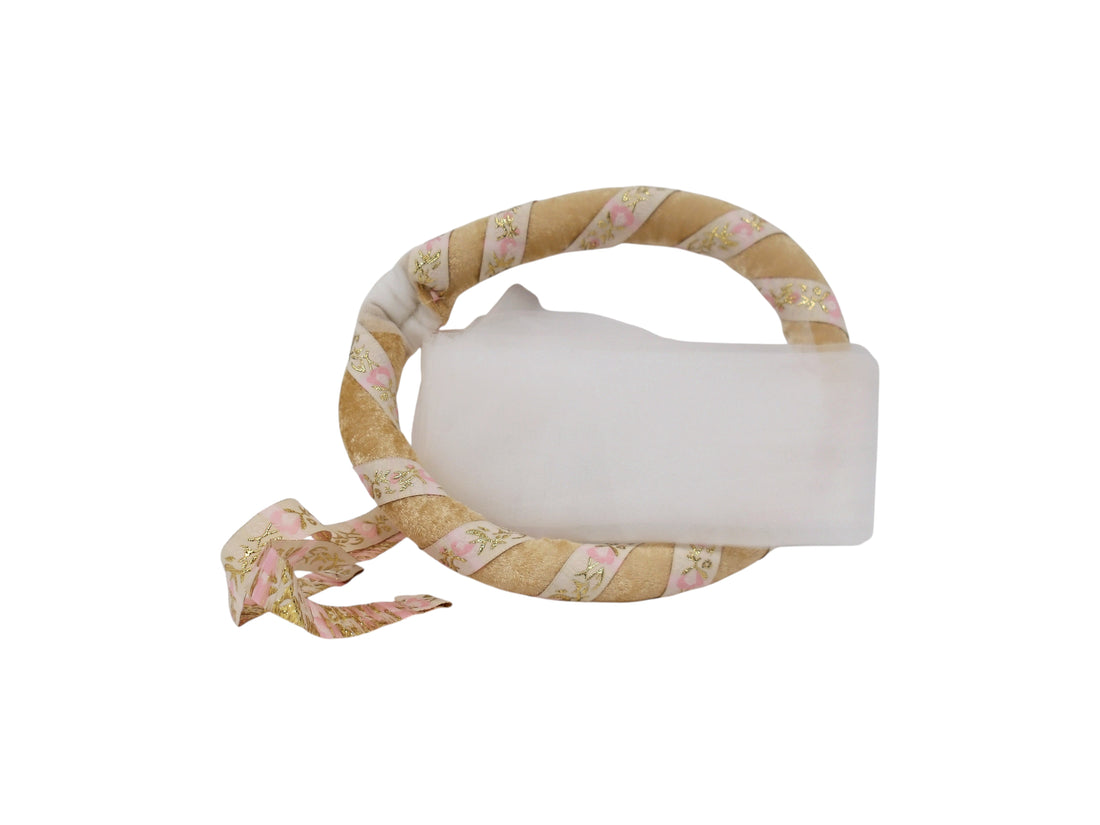 Déguisement - Coiffe médiévale Isabella - Dorée