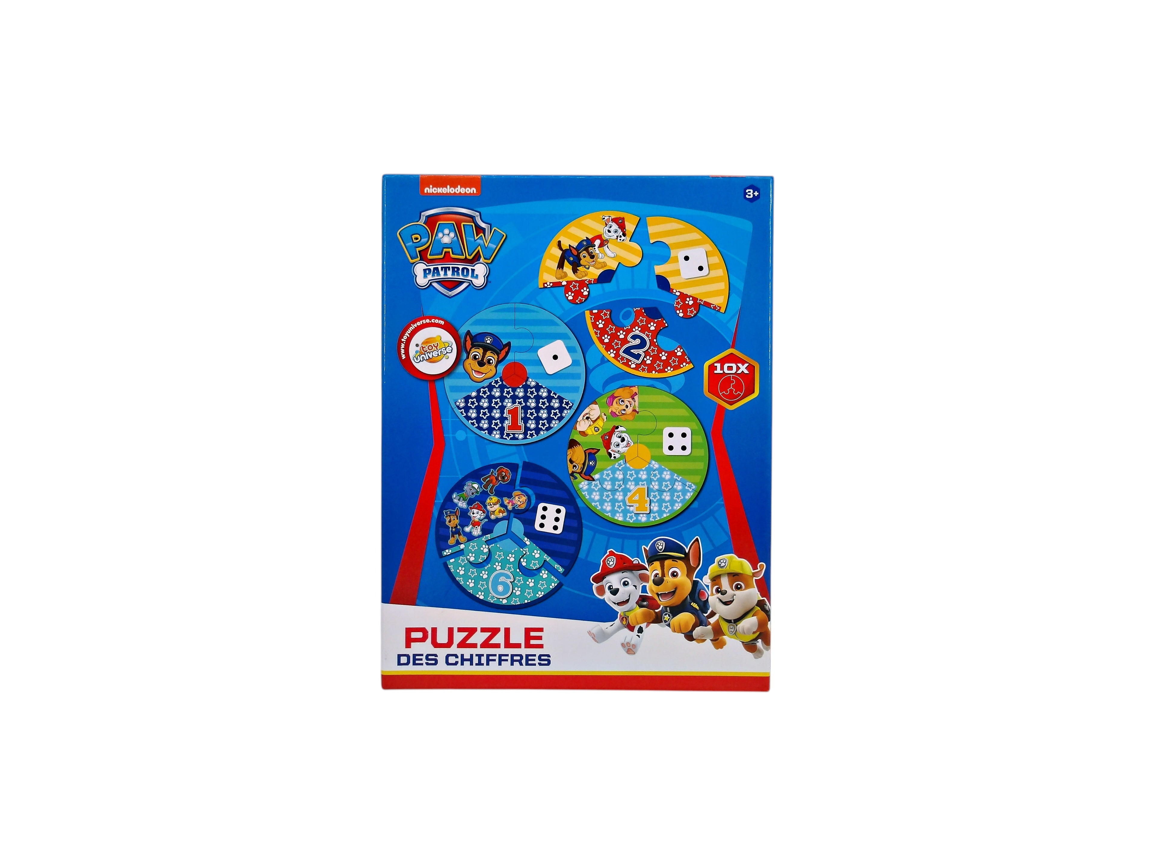 Puzzle des chiffres - Paw Patrol 