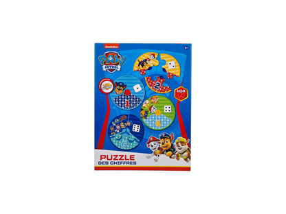 Puzzle des chiffres - Paw Patrol 