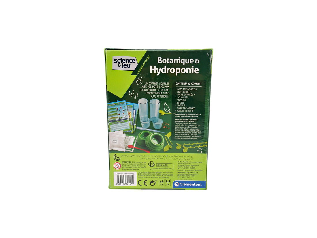 Botanique et hydroponie 