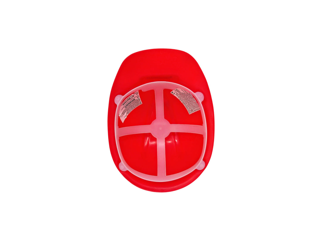 Casque de chantier - Rouge
