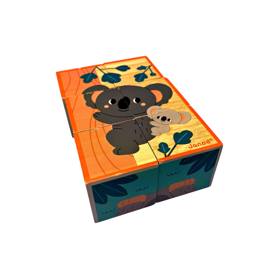 Cubes en bois - Animaux